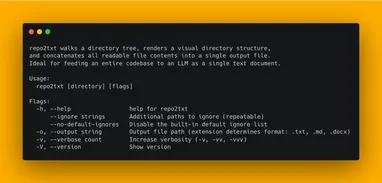 repo2txt codebase documentation generator